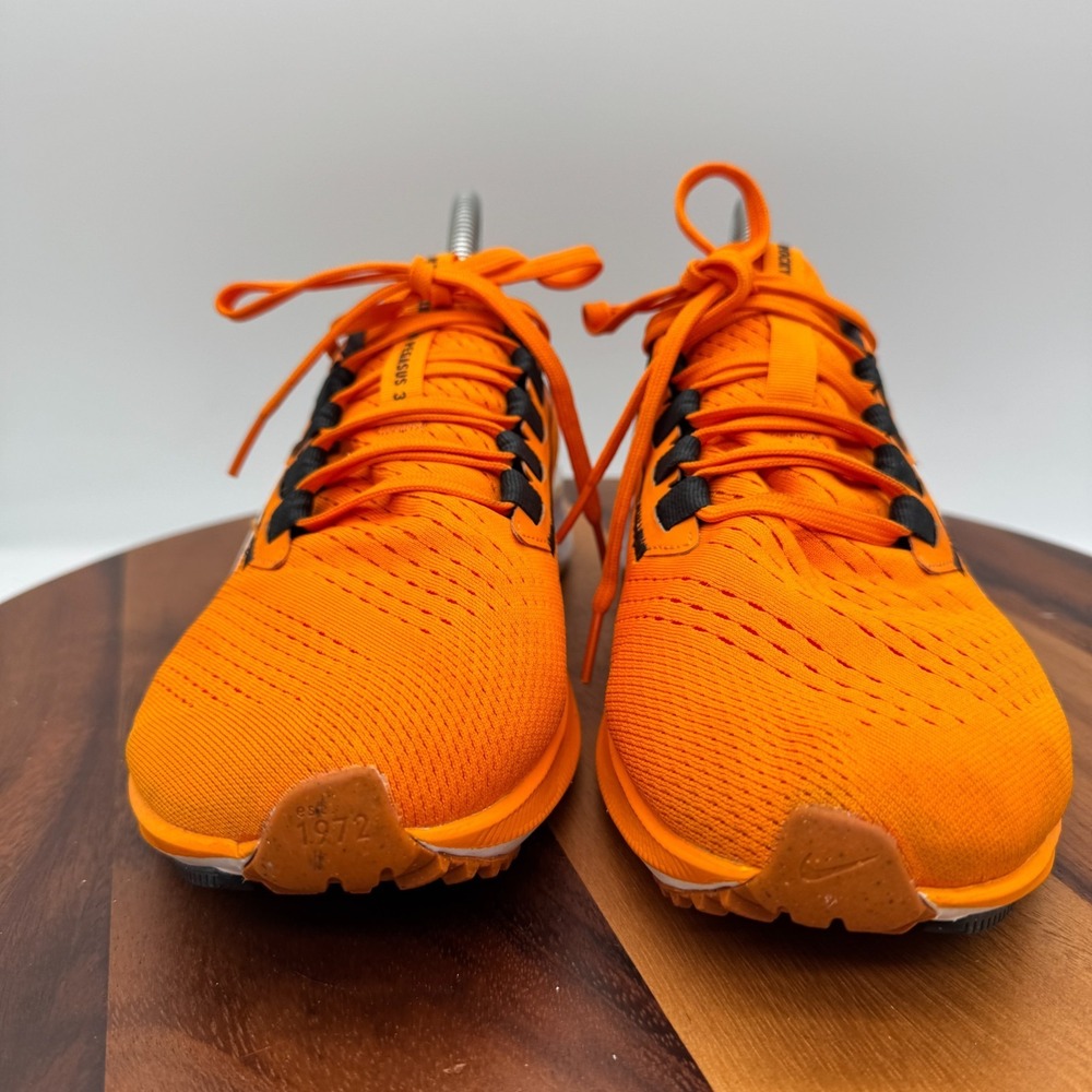 Nike Air Zoom Pegasus 38 Tennessee Vols Shoes Mens 8 Orange Running Sneakers - Picture 2 of 9